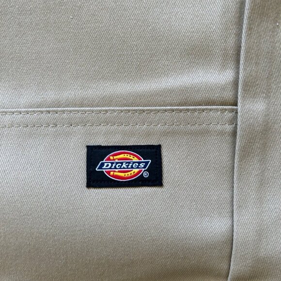 Men's Khaki Tan Dickies Pants Creased with Baby Cuff Cholo Streetwear - 34 waist - Picture 7 of 7